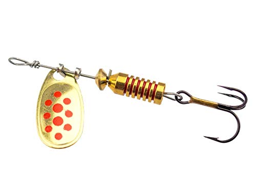 Mepps Mepps Comet BL Fury Yellow Dot SZ4