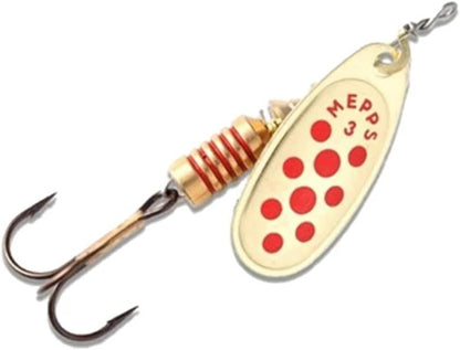Mepps Mepps Comet Red Dot Gold Size 5
