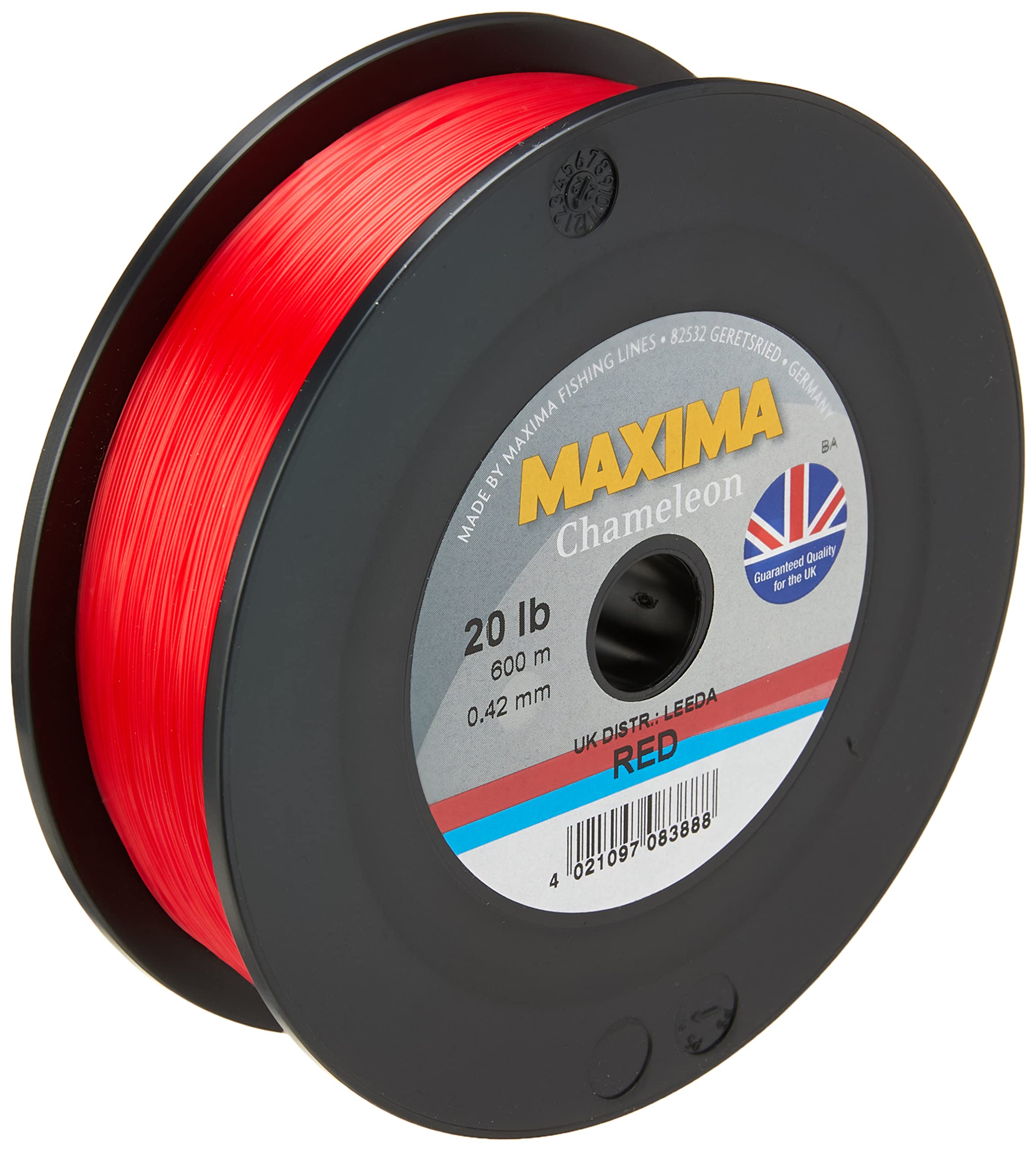 Maxima Maxima Red 600m Bulk Spool 20lb
