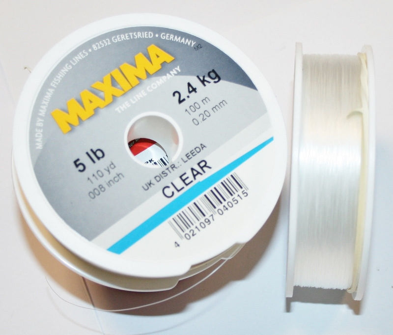 Maxima Maxima Clear 5lb 100m 6 Pack