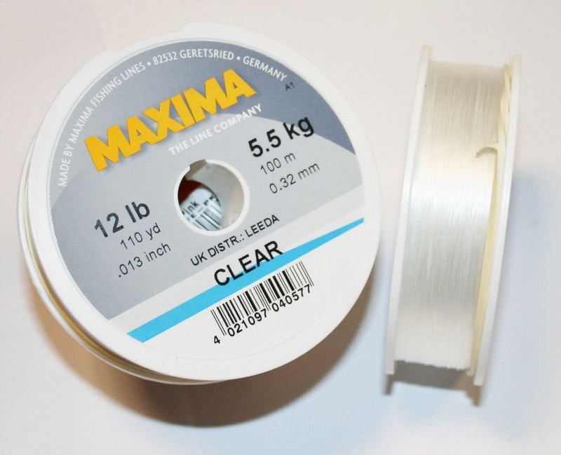 Maxima Maxima Clear 12lb 100m 6 Pack