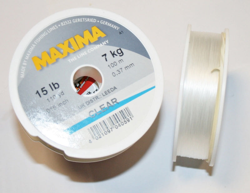 Maxima Maxima Clear 15lb 100m 6 Pack