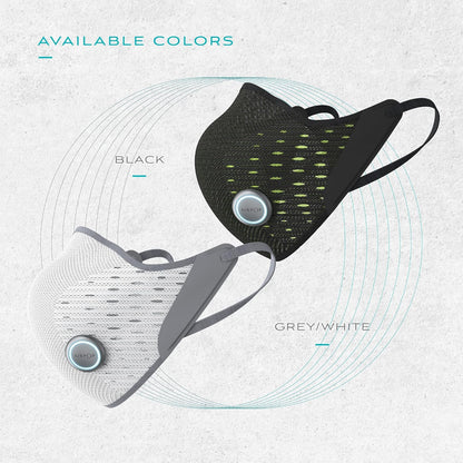 Active+ Smart Mask Black/yellow