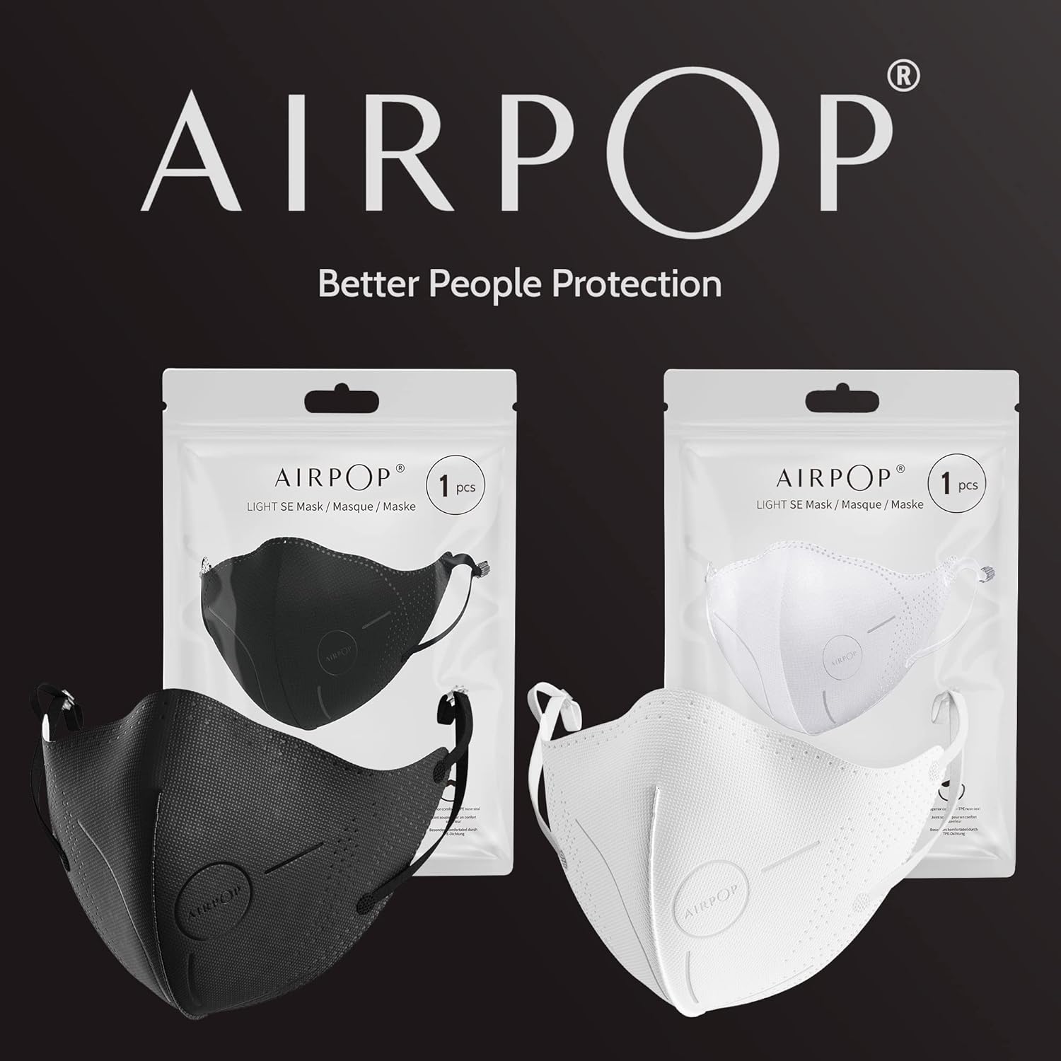 Light SE Mask Black