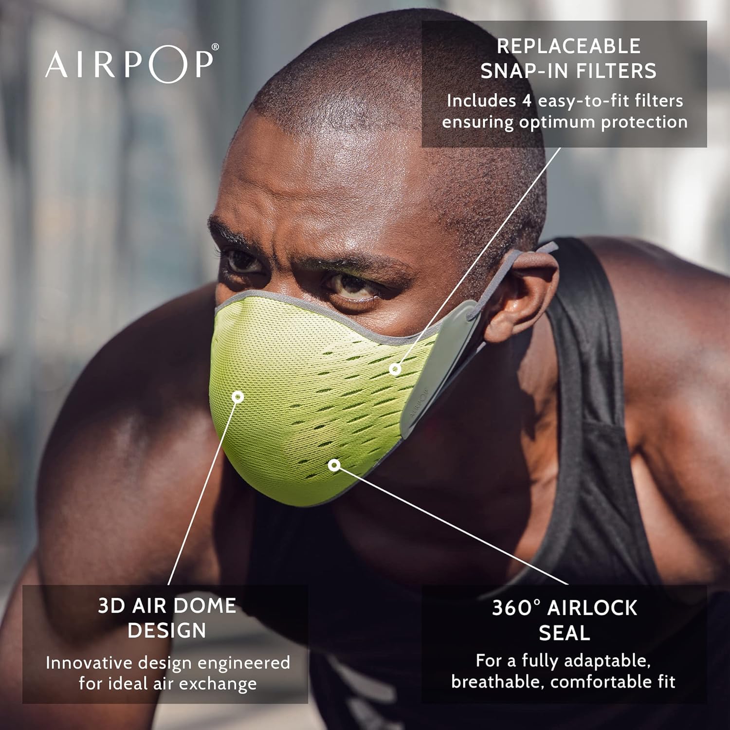 Active Mask Yellow/Black