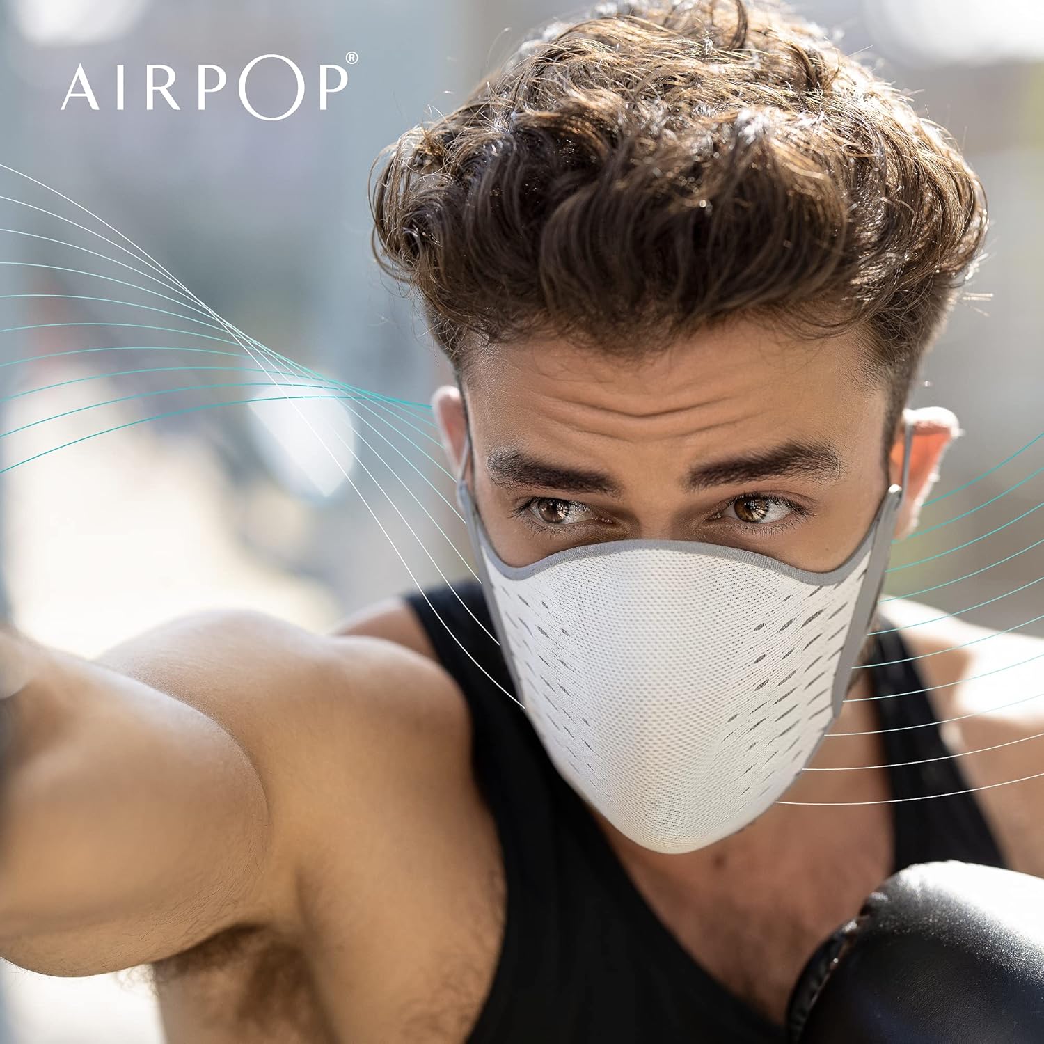Active Mask White/Grey