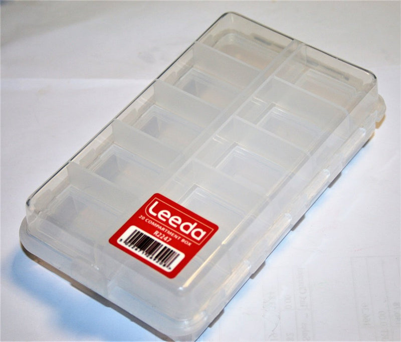Leeda Leeda Leeda Deep Twin Sided 20 Compartment  Tackle Box
