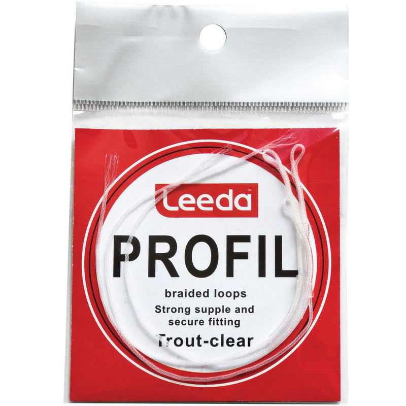 Leeda Leeda Profil Braided Loops Trout Clear 5pack