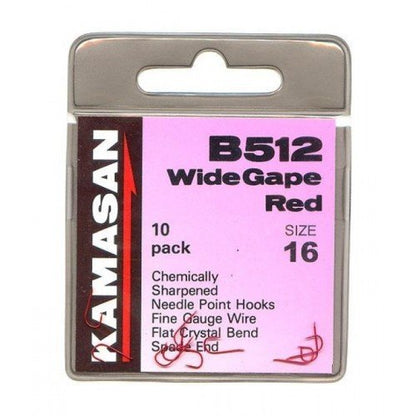 Kamasan Kamasan Spade B512 Red sz14 10x20pk