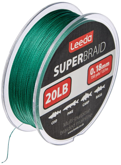 Leeda Leeda Super Braid 20lb  150yds / 137m
