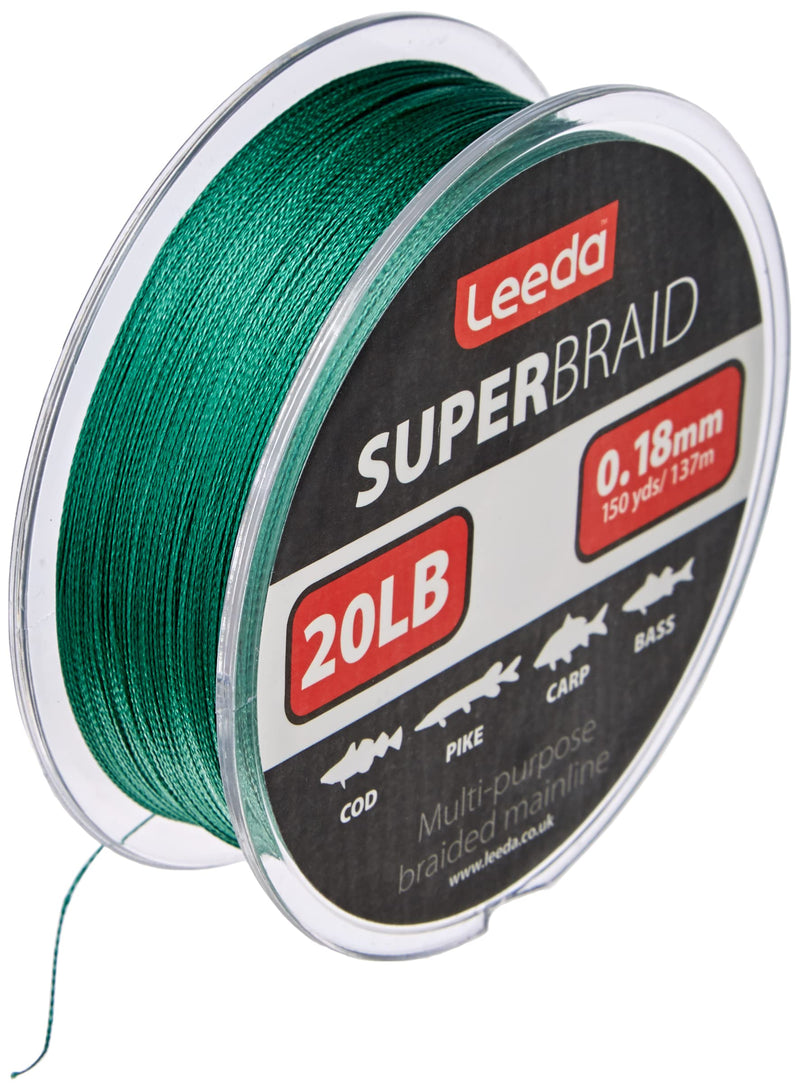 Leeda Leeda Super Braid 20lb  150yds / 137m