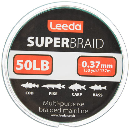 Leeda Leeda Super Braid 50lb  150yds / 137m
