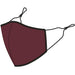Madison Madison Element reusable face covering, plain classy burgundy