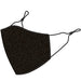 Madison Madison Element reusable face covering, printed contour phantom black
