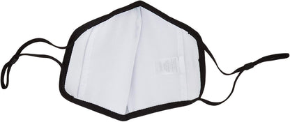 Madison Madison 3D reusable face covering, printed houndstooth black / grey