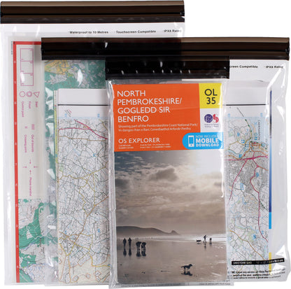 Lifeventure Lifeventure DriStore Waterproof LocTop bags - For Maps