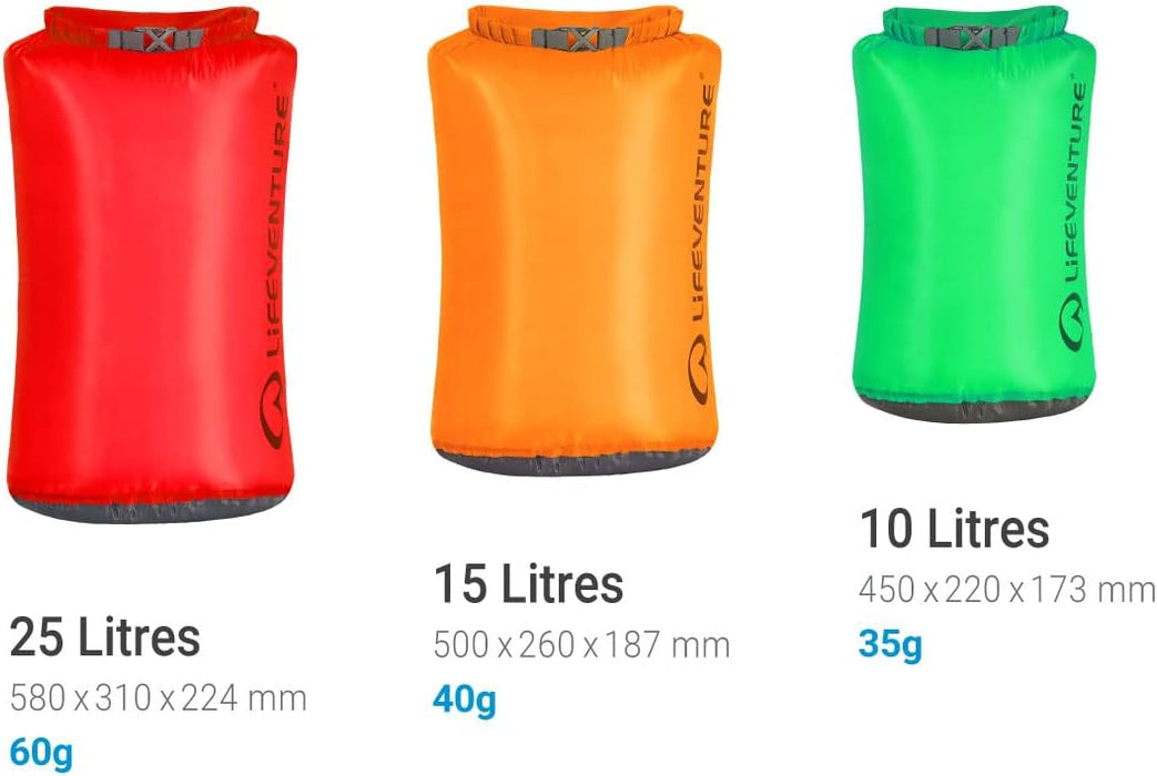 Lifeventure Lifeventure Ultralight Dry Bag - 15 Litres