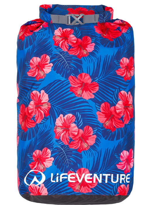 Lifeventure Waterproof Print Dry Bags 5, 10 or 25 Litre Dry Sacks Waterproof Bags for Kayaking Rafting Boating Hiking Camping Travel Fishing Sea Swimming Paddleboarding Boat Dry Bags
