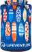 Lifeventure Waterproof Print Dry Bags 5, 10 or 25 Litre Dry Sacks Waterproof Bags for Kayaking Rafting Boating Hiking Camping Travel Fishing Sea Swimming Paddleboarding Boat Dry Bags