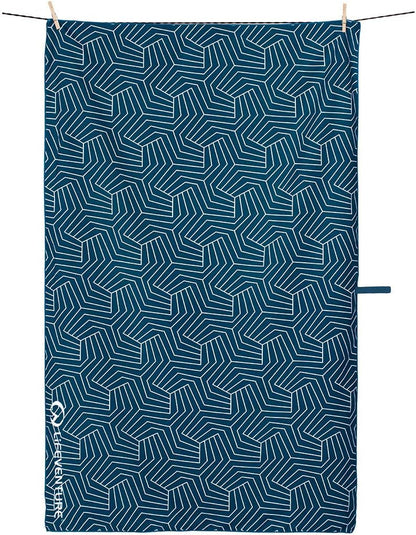 Recycled SoftFibre Trek Towel - Giant - Navy
