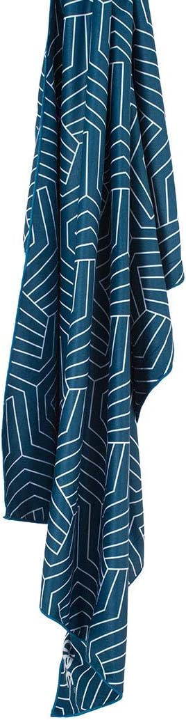 Recycled SoftFibre Trek Towel - Giant - Navy