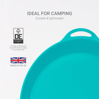 Lifeventure Lifeventure Ellipse Plate - Teal