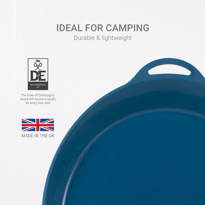 Lifeventure Lifeventure Ellipse Plate - Navy Blue