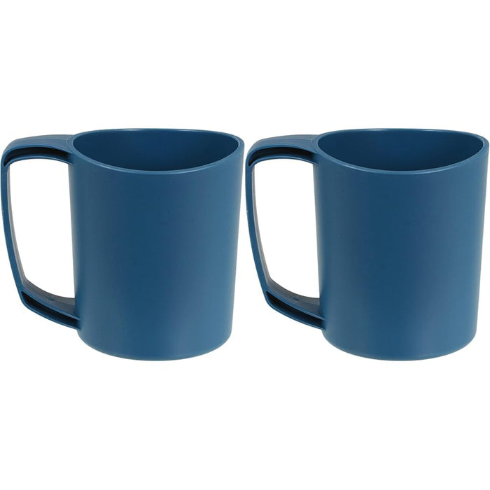 Lifeventure 75730 Ellipse Reusable Mug for Camping, Travel & Outdoor - Navy Blue