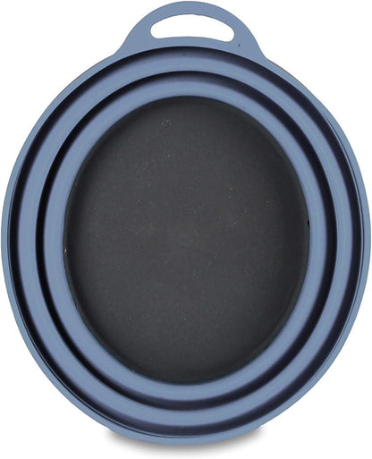 Lifeventure Lifeventure Silicone Ellipse Bowl - Graphite