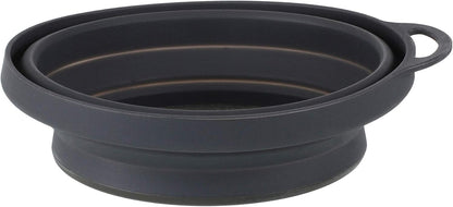 Lifeventure Lifeventure Silicone Ellipse Bowl - Graphite