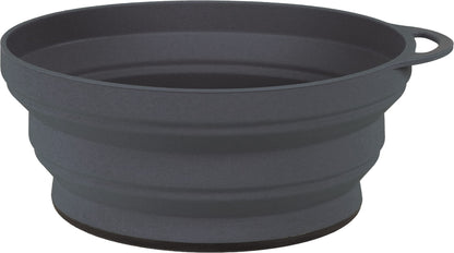 Lifeventure Lifeventure Silicone Ellipse Bowl - Graphite