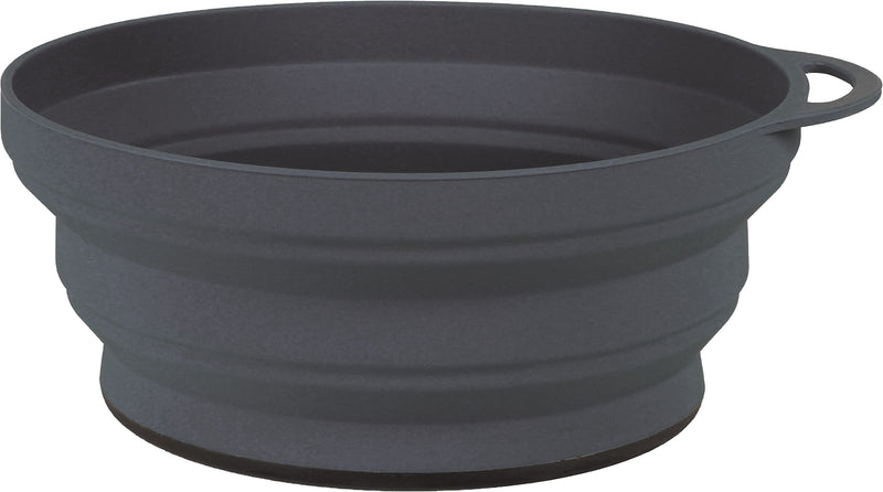 Lifeventure Lifeventure Silicone Ellipse Bowl - Graphite