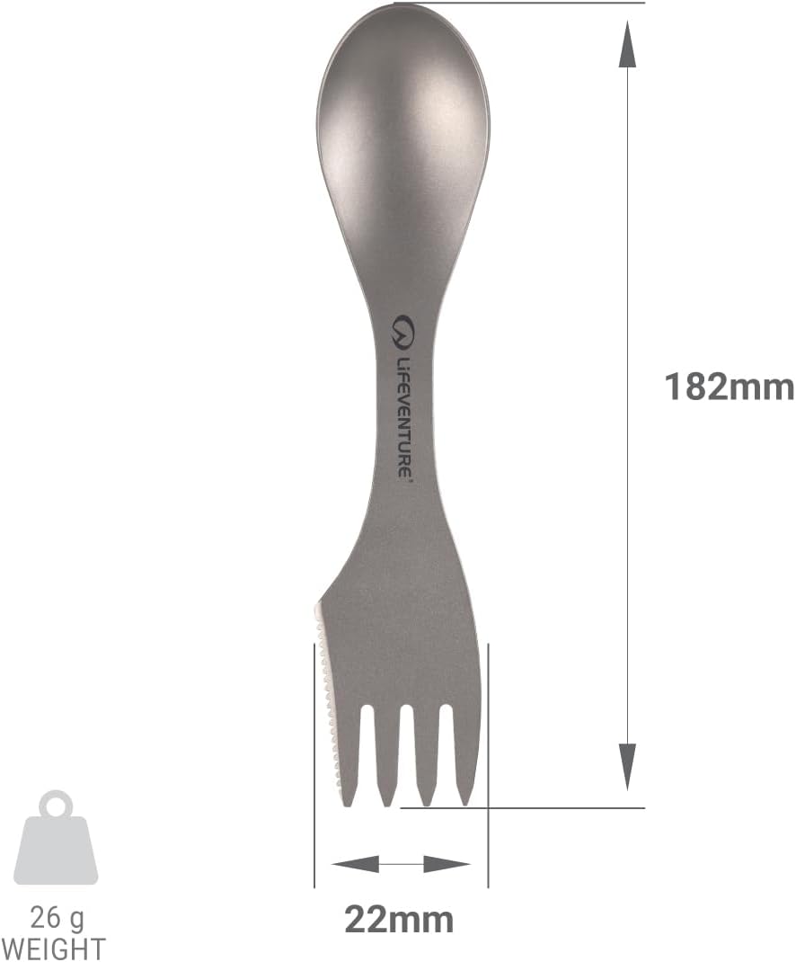 Lifeventure Lifeventure Superlight Titanium Spork