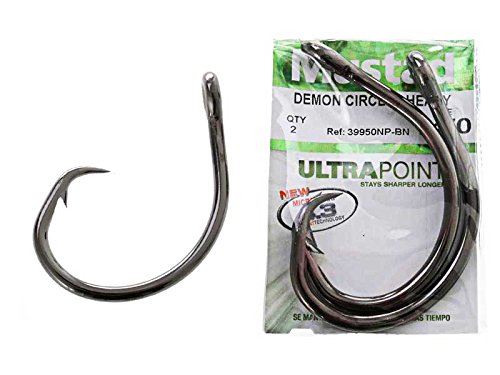Mustad Mustad 39950NP-BN14/0 2 x Heavy Demon Perfect Circle 10