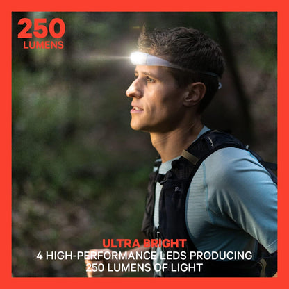 Knog Knog Bandicoot Run 250 Head Torch - Grape