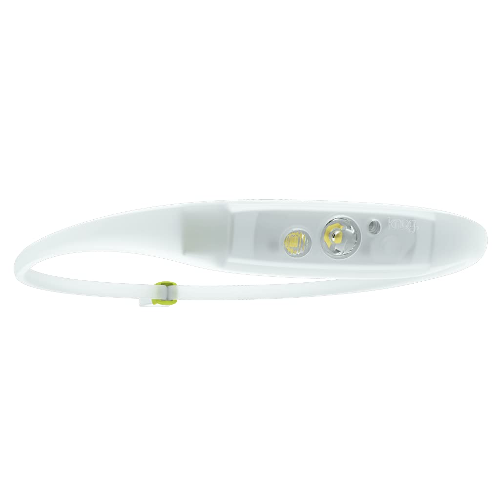 KNOG Quokka Run 150 LED Headlamp for Running - Lightweight, USB Rechargeable, 20m Beam, Red Halo Effect - Water-Resistant Running Headlamp with Comfort Fit & Anti-Odor Strap