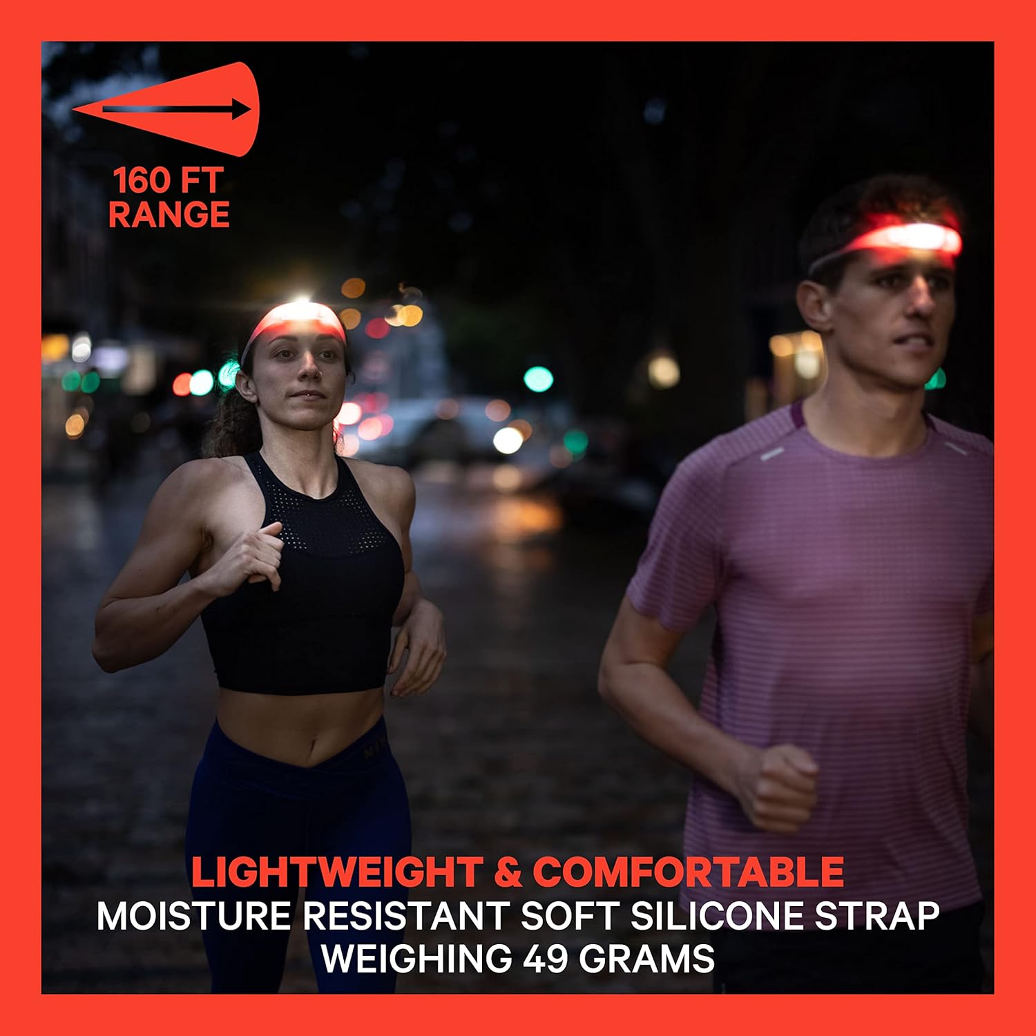Knog Knog Quokka Run 150 Head Torch - Grape