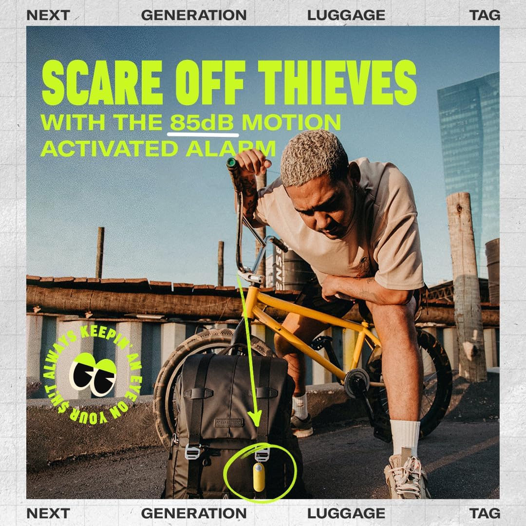Knog Knog Scout Travel Luggage Alarm and Finder - Green