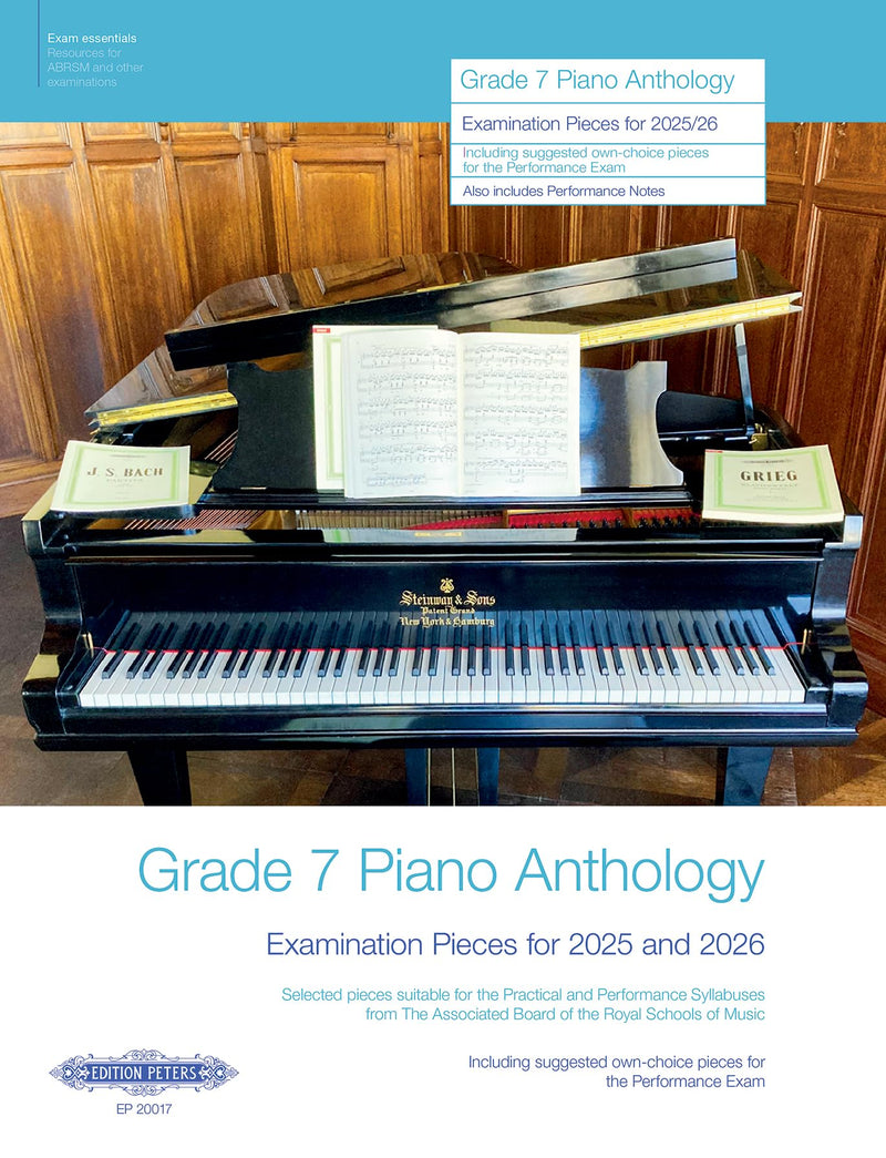 Grade 7 Piano Anthology 2025-2026