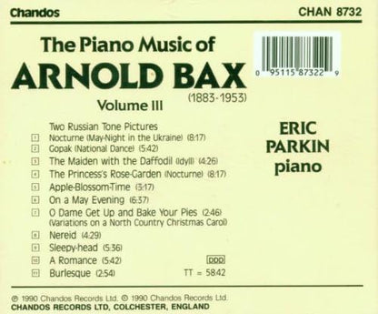 Arnold Bax - The Piano Music Of Arnold Bax Vol.3