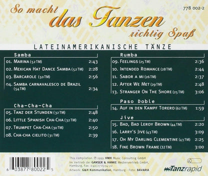 So Macht Das Tanzen Richtig Spass: Lateinamerikanische Tanze / Various