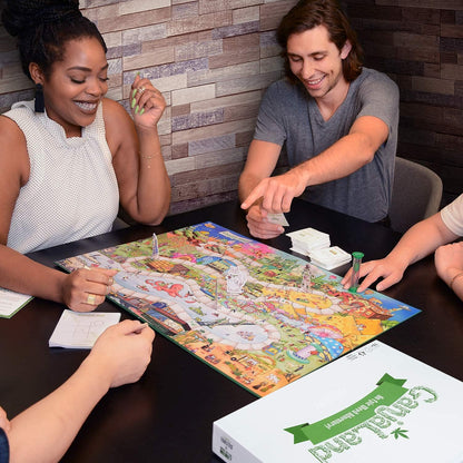 WHAT DO YOU MEME? What Do You Meme GanjaLand - An Epic Weed Adventure Board Game,White,Large
