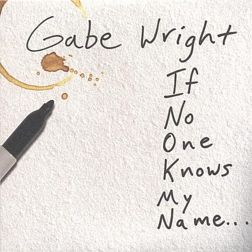 If No One Knows My Name