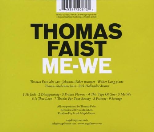 Thomas Faist - Me-We