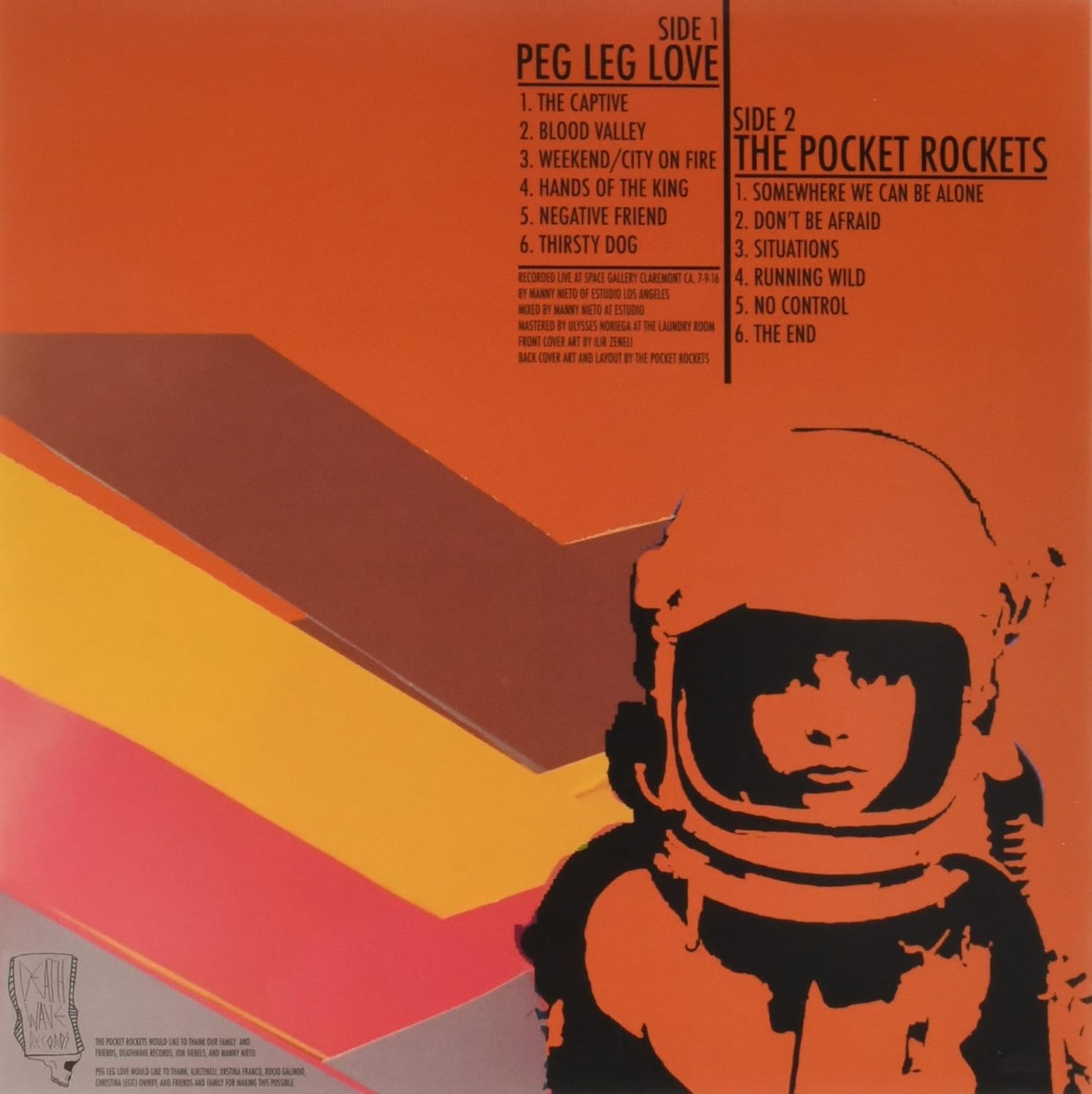 Peg Leg Love/The Pocket Rockets - Hail To The Outsiders