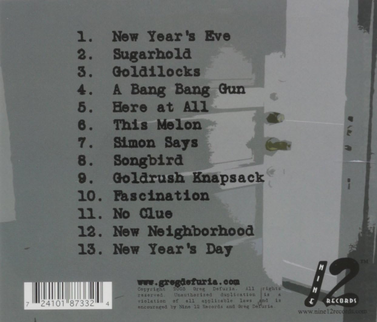 Greg Defuria - Thoughts Like Menifee