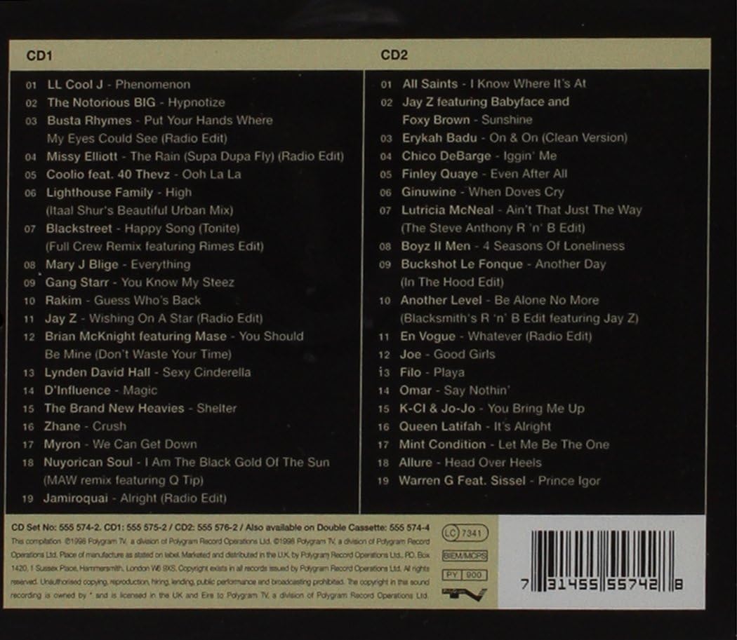 Kiss Smooth Grooves `98 / Various (2 Cd)