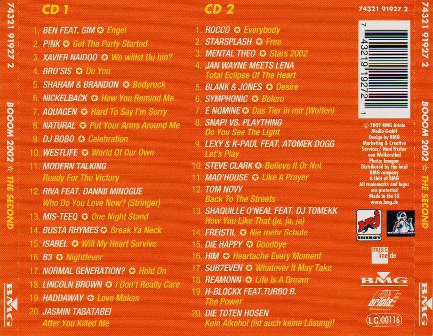 Booom 2002: The Second / Various (2 Cd)