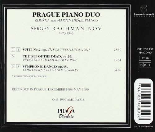 Franz Liszt / Sergej Rachmaninov - Symphonic Poems / Suite 2, Isle Of Dead (2 Cd)