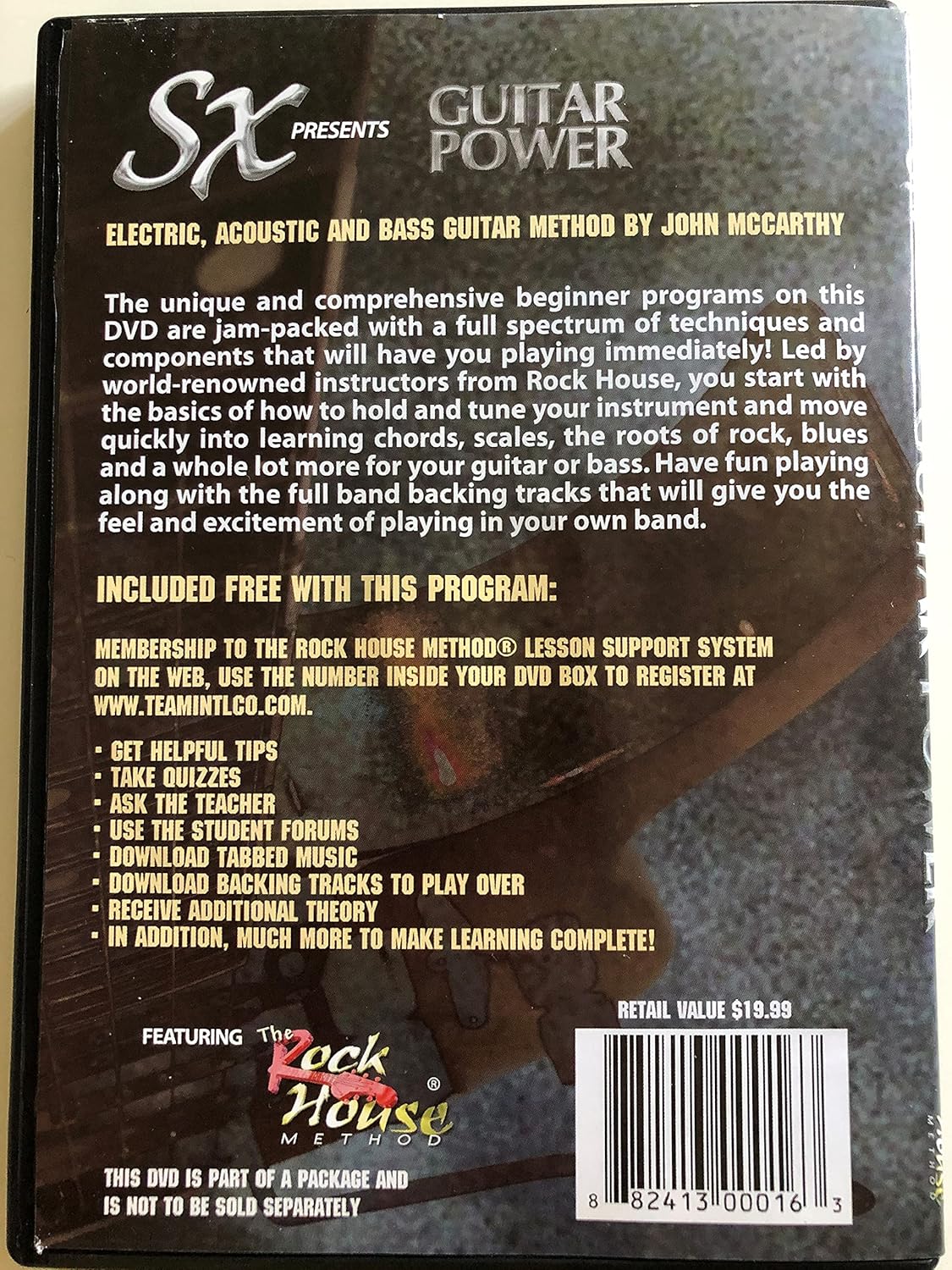 John Mccarthy - Guitar Power Learn To Play Electric Acoustic & Bass